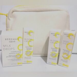 Beekman 1802 4 Piece and Pouch Best Seller Skincare Set